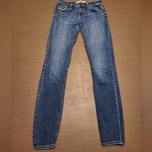 Hollister Women's Straight Leg Blue Jeans W:26 L:33